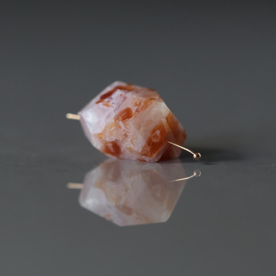 11x15mm Brandy Opal Bead Nugget Bead