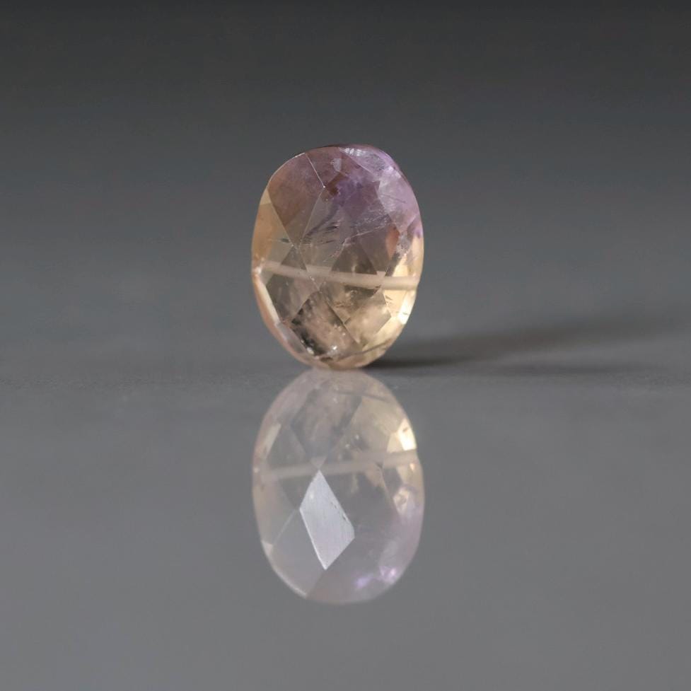 12x17mm Ametrine Oval Large Beads – Faceted Oval Natural Gemstone