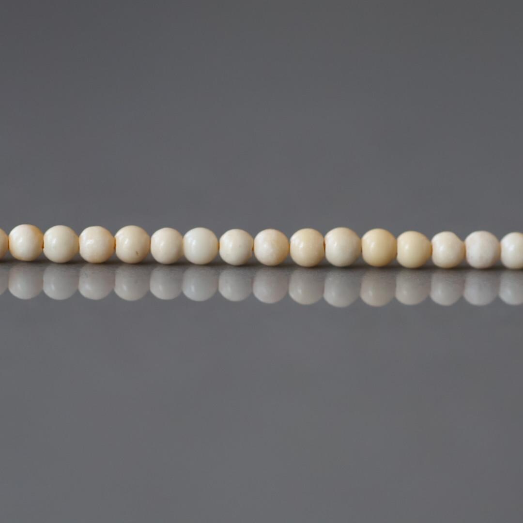2.5mm Yellow Jade Beads – Tiny Smooth Round Natural Gemstone 15" Strand