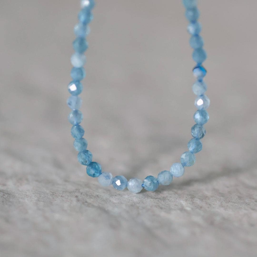 2mm Rare Paraiba Kyanite Beads Faceted Round Natural Gemstone for DIY Jewelry Making Beading Supplies