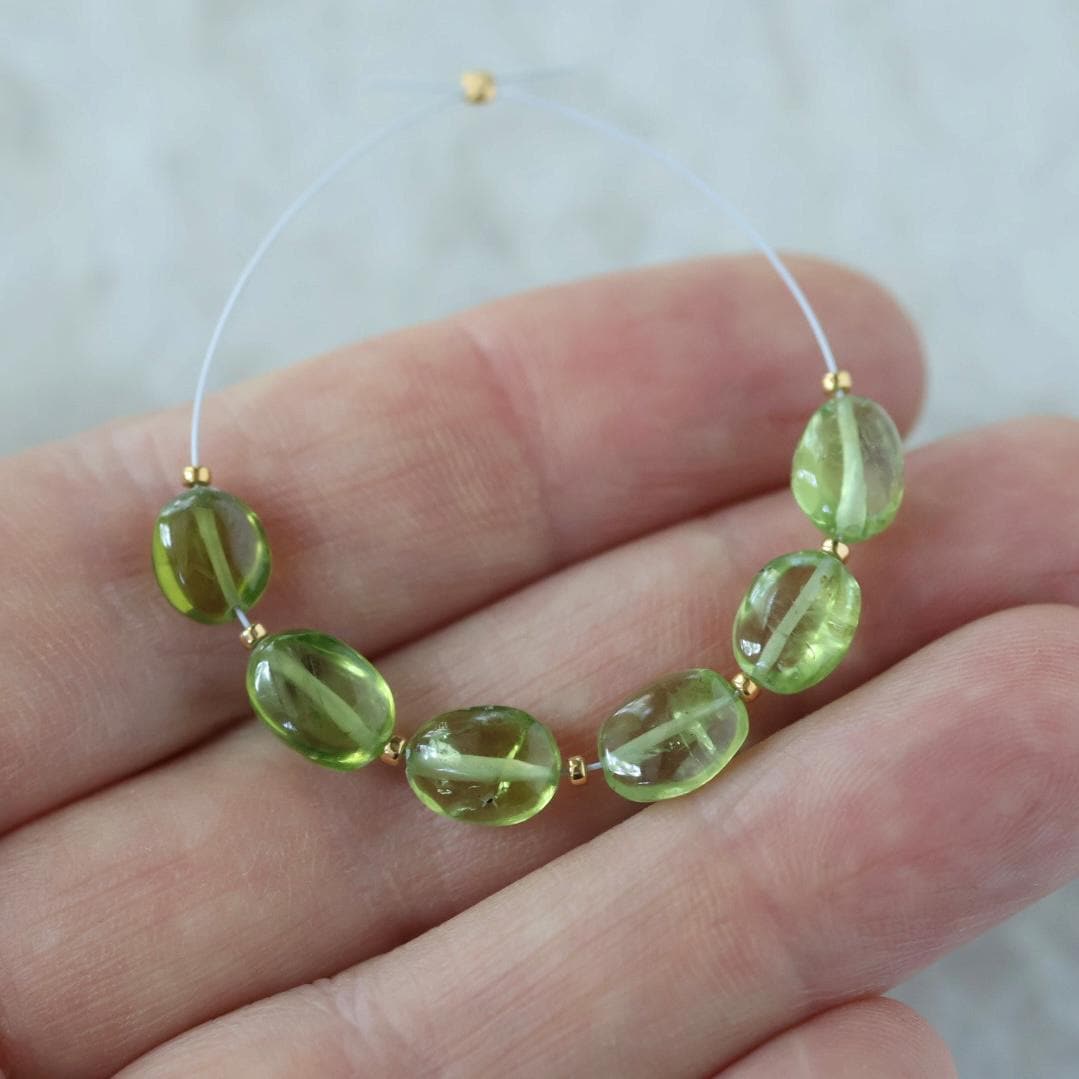 4mm AAA Peridot Beads Faceted Round 15" Transparent Green Gemstone Beads for Jewelry Making Beading Craft Gift August Birthstone Beads