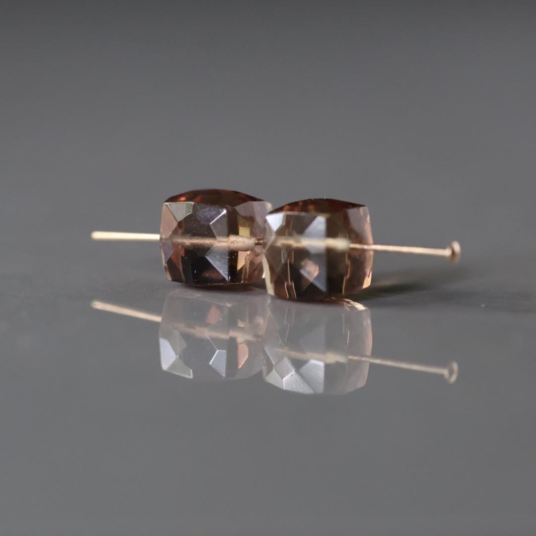 8mm Sultanite Beads - Faceted Cube Natural Gemstone