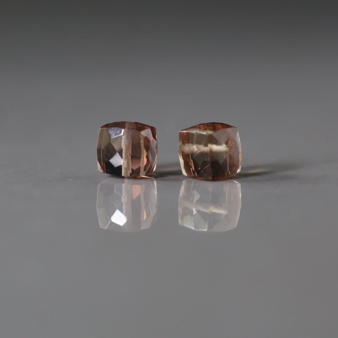 8mm Sultanite Beads - Faceted Cube Natural Gemstone