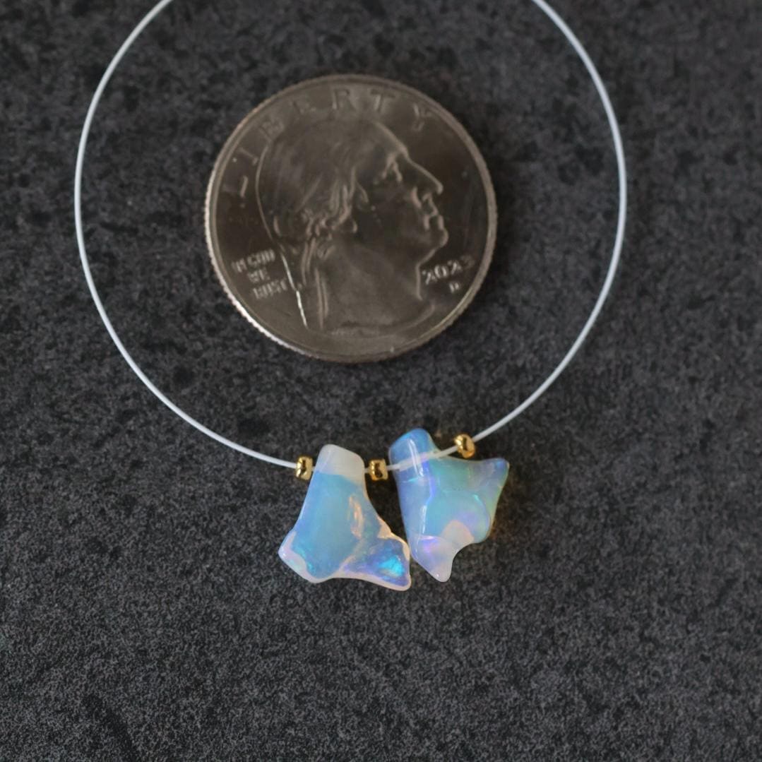 AAA Ethiopian Opal Briolette Beads Smooth Freeform Drops Nuggets Natural Disco Welo Opal For DIY Jewelry Making Earrings
