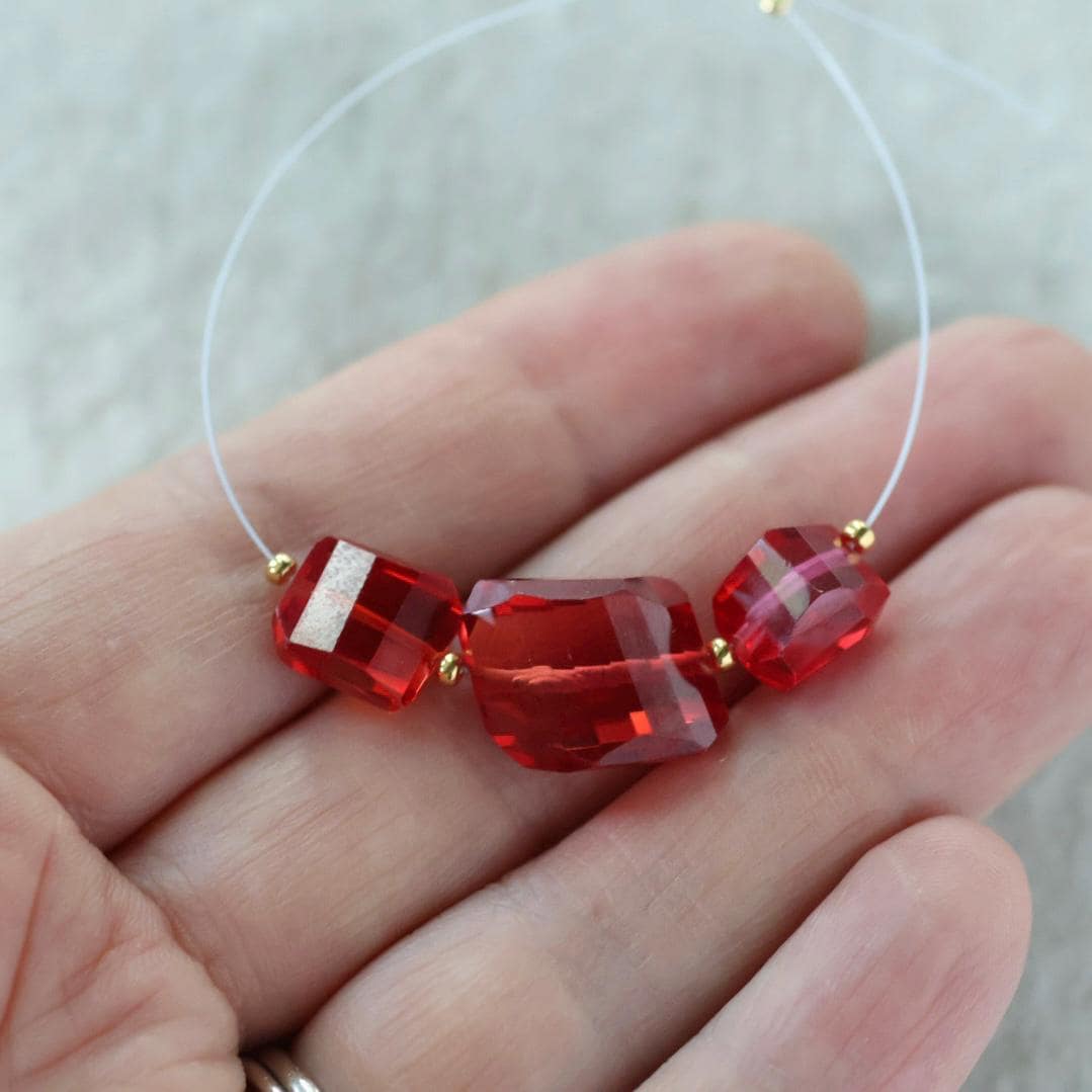 Rare Padparadscha Sapphire Faceted Bead 13mm x 11mm Nugget Stone Chunk Gemstone Bead for Jewelry Making Beading Craft Gift Bead