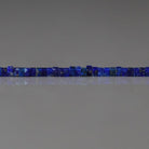 1.5mm AAA Lapis Lazuli Tiny Cube Beads - Flat Square Natural gemstone 7"