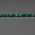 1.5mm AAA Malachite Beads Rectangle Slice Beads Cube 7"
