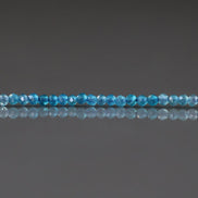 1.8mm Blue Apatite Faceted Beads 15