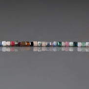 1.8mm 2mm Multi Gemstone Cube Beads 15