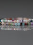 1.8mm Colorful Multi Gemstone Cube Beads 15" - Tiny Natural Gemstone