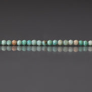 1.8mm Peruvian Turquoise Beads - Tiny Faceted Round Natural Gemstone 15