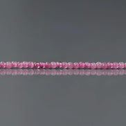 1.8mm Pink Tourmaline Beads ‚Äì Tiny Smooth Round Natural Gemstone 15