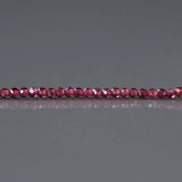 1.8mm AAA Pyrope Garnet Beads Micro Faceted Beads 15
