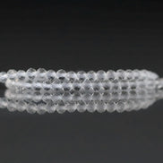 1.9mm 2mm AAA Rock Quartz Faceted Beads 15