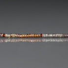 1.9-2mm Tundra Sapphire Beads - Tiny Faceted Round Natural Gemstone 6" Strand