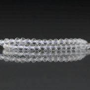 1.9‚Äì2mm Rock Quartz Beads ‚Äì Tiny Faceted Round Natural Gemstone 15