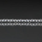 1.9‚Äì2mm Rock Quartz Beads ‚Äì Tiny Faceted Round Natural Gemstone 15" Strand