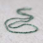 1.9mm 2mm AAA Natural Emerald Beads Micro Faceted 15" Raw Emerald Genuine Gemstone Beads Genuine Emerald Jewelry Making Beading Craft Gift