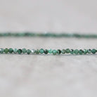 1.9mm 2mm AAA Natural Emerald Beads Micro Faceted 15" Raw Emerald Genuine Gemstone Beads Genuine Emerald Jewelry Making Beading Craft Gift