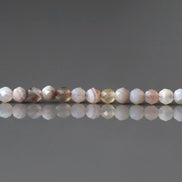 2mm Botswana Agate Beads – Tiny Faceted Round Natural Gemstone 15