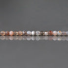 1.9mm 2mm Botswana Agate Beads Faceted Genuine Tiny Agate Beads 15" Gemstone Beads for Jewelry Making Beading Gift for crafter