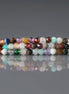 1.9mm 2mm Multi Gemstone Micro Beads - Tiny Faceted Round Natural Gemstone 15" Strand