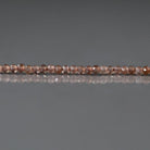 1.9mm Andalusite Round Brown Beads – Tiny Faceted Round Natural Gemstone