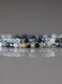 1.9mm Aquamarine with Tourmaline Inclusion Beads ‚Äì Tiny Faceted Round Natural Gemstone 15" Strand