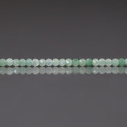 1.9mm Burma Jade Beads Faceted 15