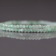 1.9mm Burma Jade Beads Faceted 15