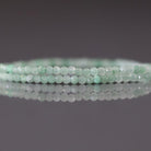 1.9mm Burma Jade Beads - Tiny Faceted Round Jadeite Natural Gemstone 15" Strand