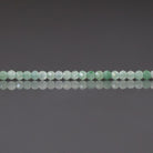 1.9mm Burma Jade Beads - Tiny Faceted Round Jadeite Natural Gemstone 15" Strand