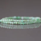 1.9mm Chrysoprase Beads ‚Äì Tiny Faceted Round Natural Gemstone 15" Strand