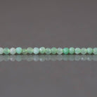 1.9mm Chrysoprase Beads ‚Äì Tiny Faceted Round Natural Gemstone 15" Strand