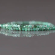 1.9mm AAA Natural Emerald Beads Micro Faceted 15