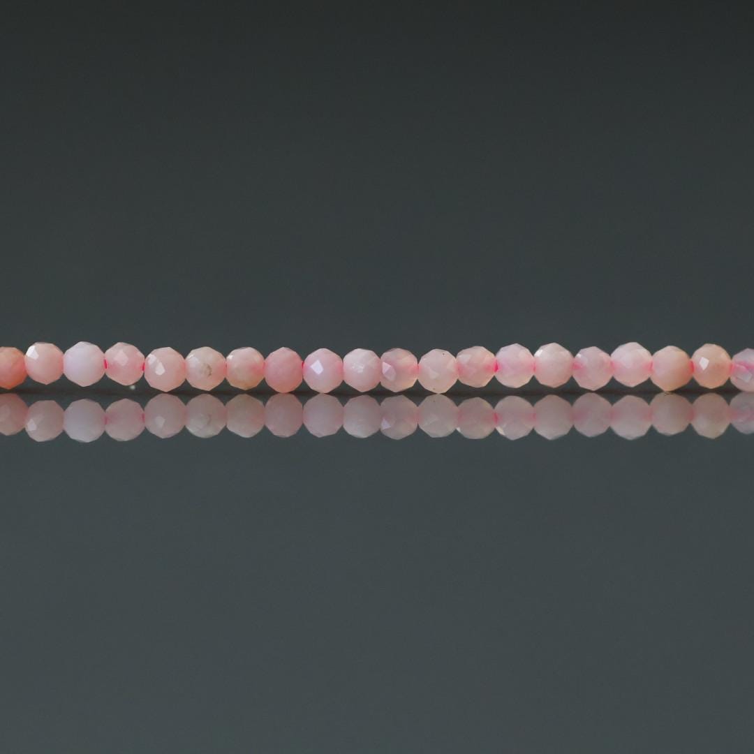 1.9mm AAA Peruvian Pink Opal Beads 15" Pink Opal Genuine Gemstone Beads Natural Opal for Jewelry Making Beading Craft Gift Beads
