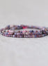 1.9mm Ruby Sapphire Faceted Beads Tiny Genuine Gemstone Small Beads 15” Strand for DIY Jewelry Making Beading
