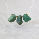 10-12mm Natural Raw Emerald Nugget Beads Briolettes Rough Stones Chunks Green Gemstone for DIY Jewelry Making