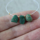 10-12mm Natural Raw Emerald Nugget Beads Briolettes Rough Stones Chunks Green Gemstone for DIY Jewelry Making