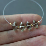 10mm AAA Smoky Quartz Marquise Beads Faceted Nuggets Genuine Beads 4 PCs Transparent Brown Gemstone Beads Beading Crafter Gift