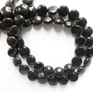 10mm Shungite Coin Beads 15