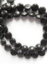 10mm Shungite Coin Beads 15" Genuine Russian Shungite Beads Black Gemstone Beads for Beading Crafter Gift for Earrings Jewelry Making