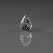 AAA Rutilated Quartz Briolette Bead Pear Drop Faceted Bead 10mm x 7mm 1 Pc Gemstone Beads for Jewelry Making