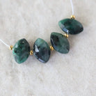 11mm Natural Emerald Marquise Beads Faceted Briolette Stone Gemstone Bead for DIY Jewelry Making