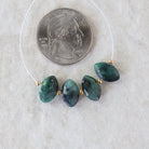 11mm Natural Emerald Marquise Beads Faceted Briolette Stone Gemstone Bead for DIY Jewelry Making