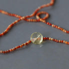 11mm Natural Yellow Topaz Coin Bead – Natural Gemstone - 1 pc