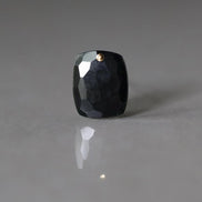 Black Onyx Faceted Bead Top Center Drilled Rectangular 12x15mm 1 Pcs Jewelry Making DIY Necklace Pendant