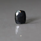 12x15mm Black Onyx Oval Beads – Faceted Top Center Drilled Natural Gemstone