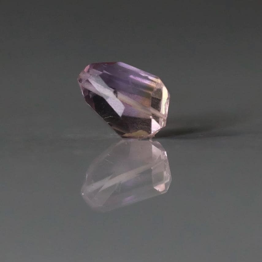 12x16mm Natural Ametrine Nugget Bead -Faceted Chunk - 1 Pcs
