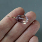 12x16mm Natural Ametrine Nugget Bead -Faceted Chunk - 1 Pcs